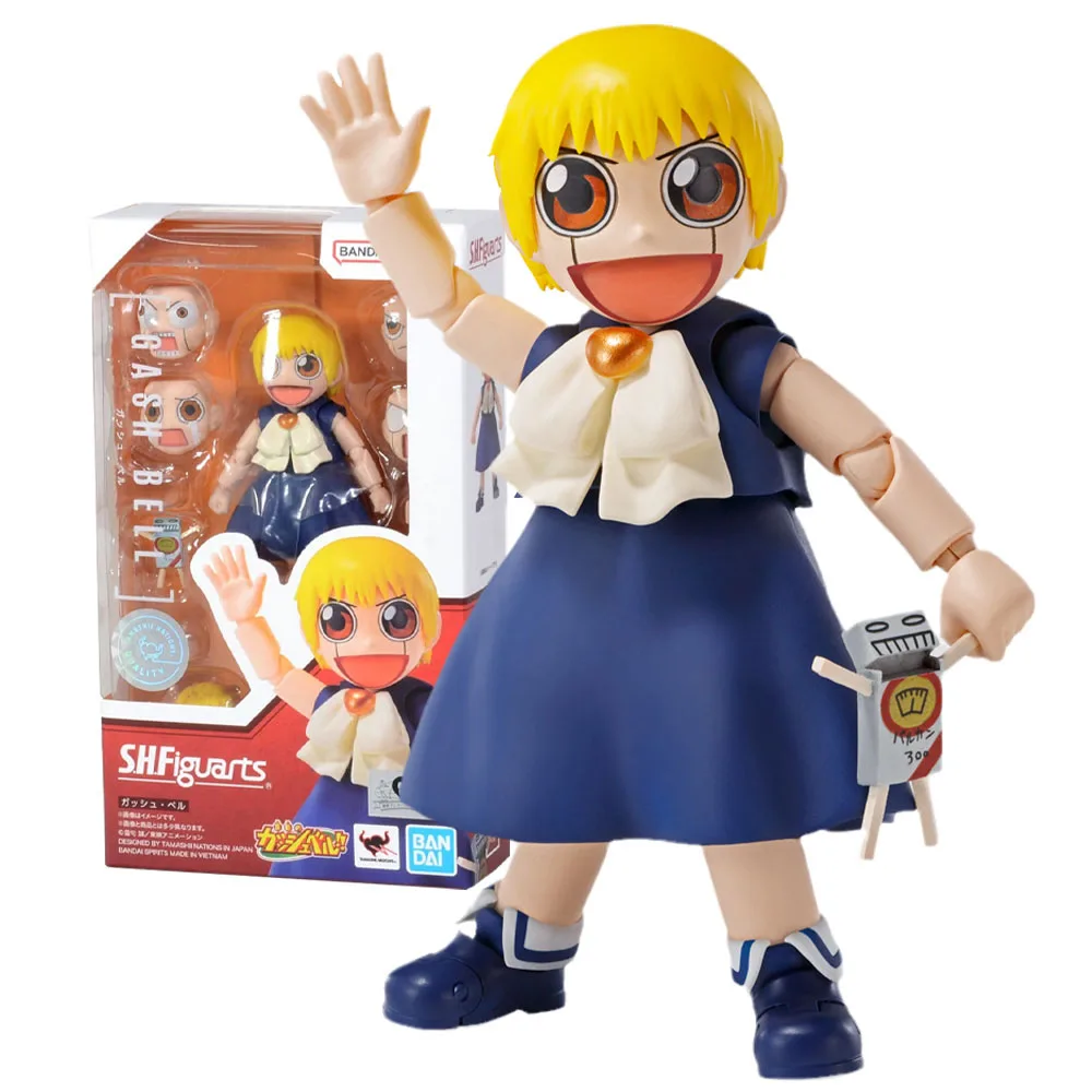 

Bandai Genuine Gash Bell Model Kit Anime Figure Shf Zatch Bell Kawaii Collectible Anime Action Figure Model Toys Gifts for Child