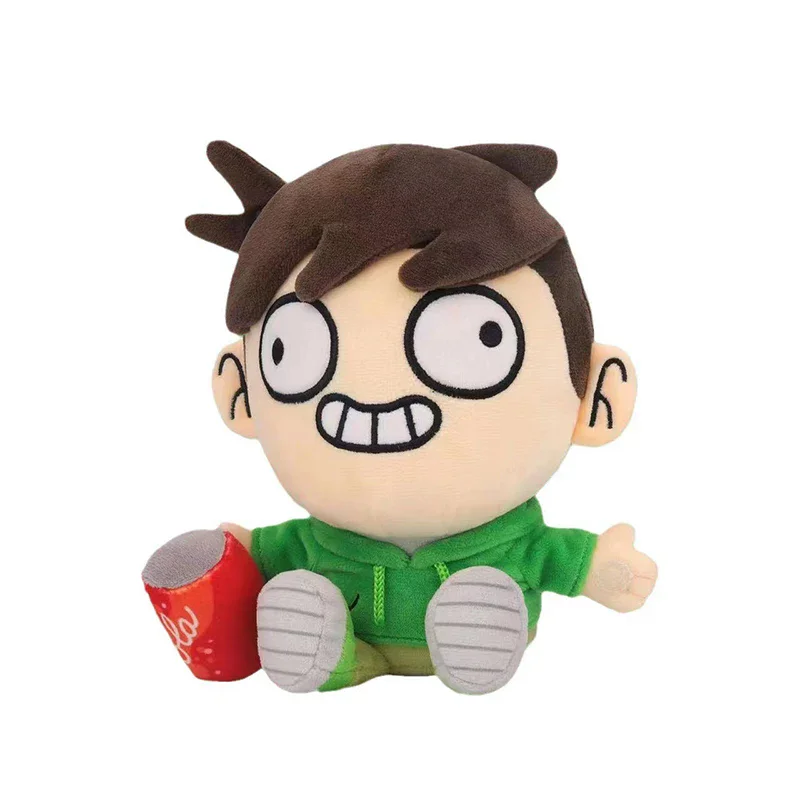 Eddsworld Tord Plushie 25 См Мягкая Аниме-кукла Разноцветная Домашняя Отделка Унисекс