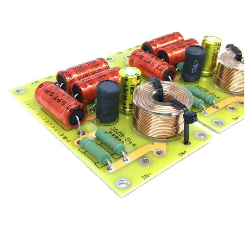 SOTAMIA 2-полосный кроссоверный аудио динамик плата твитер бас мультидинамик 2