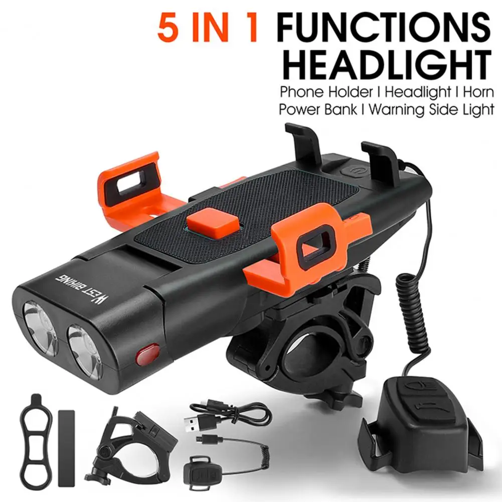 

Велосипедная стойка для телефона, Стабильный Мобильный внешний аккумулятор, самоблокирующийся велосипедный держатель для телефона, свето...