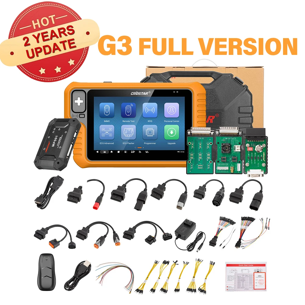 OBDSTAR X300 Classic G3 с полными лицензиями Сброс подушек безопасности и калибровкой