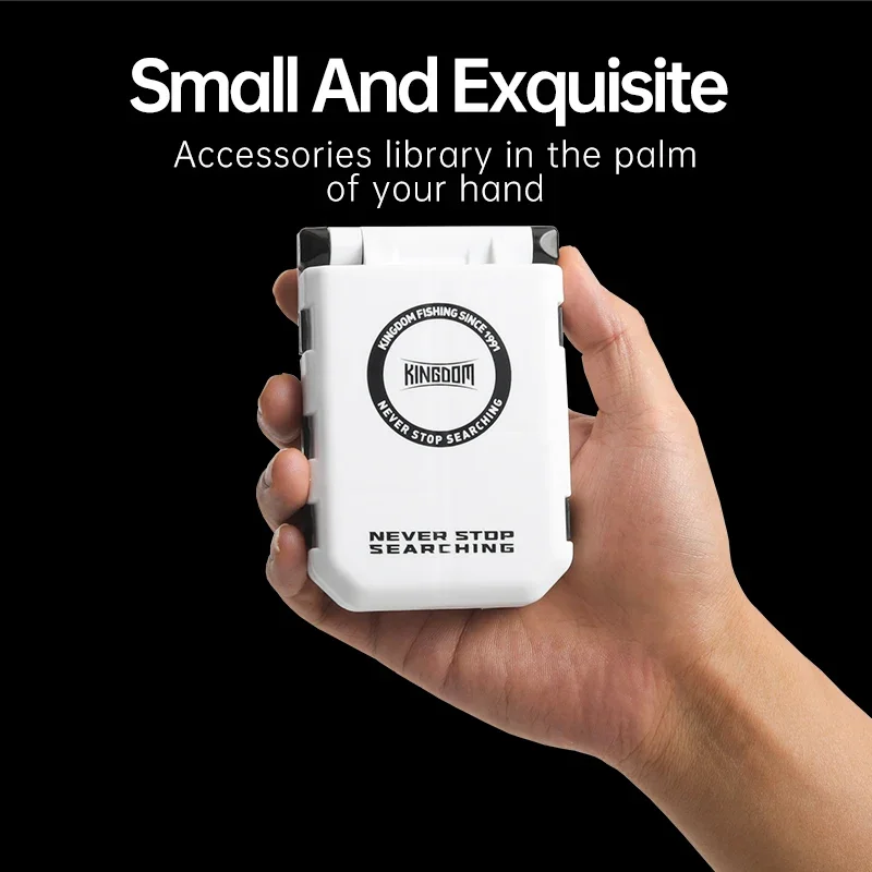 KINGDOM-Коробка для рыболовных снастей мини-футляр хранения коробка летающих ящик