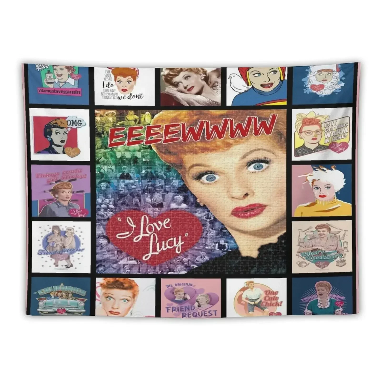 ADU I Love Luk cy Ver 3 гобелен эстетическое украшение комнаты декор для ванной украшения