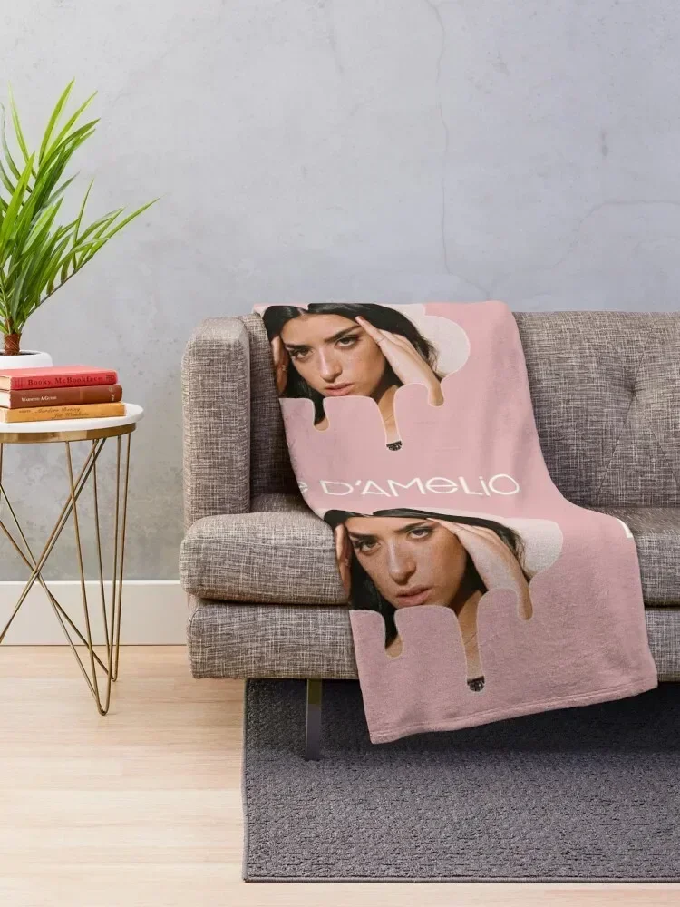 Одеяло с логотипом Dixie Dɺmelio 2 роскошное одеяло для путешествий одеяла на заказ