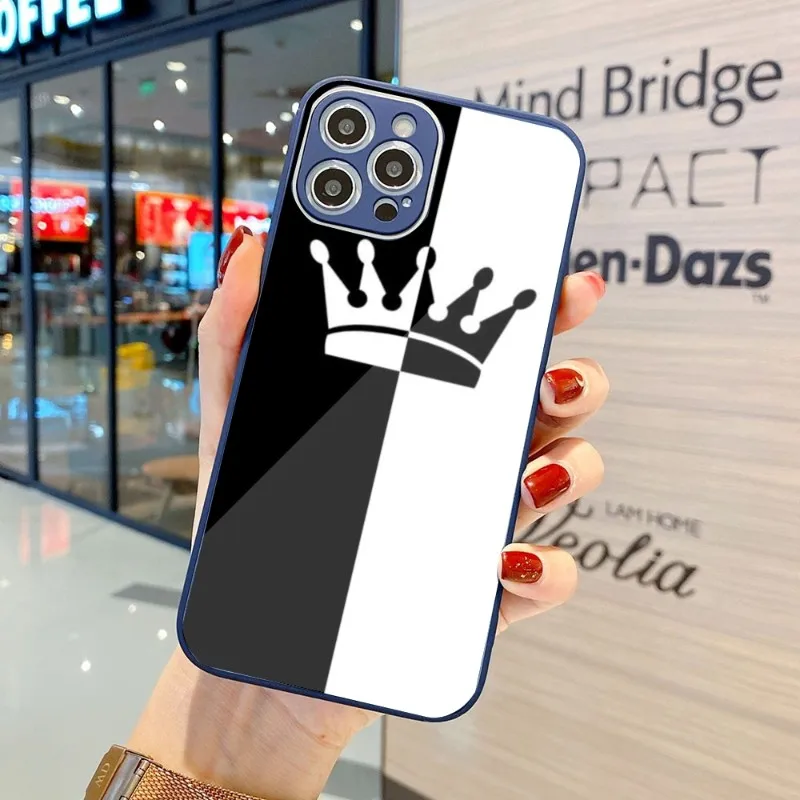 Фото Чехол Kiang Tu для телефона IPhone 14 13 12 11 Pro Max X XR XS 8 7 Plus, чехол для телефона из жидкого стекла №5