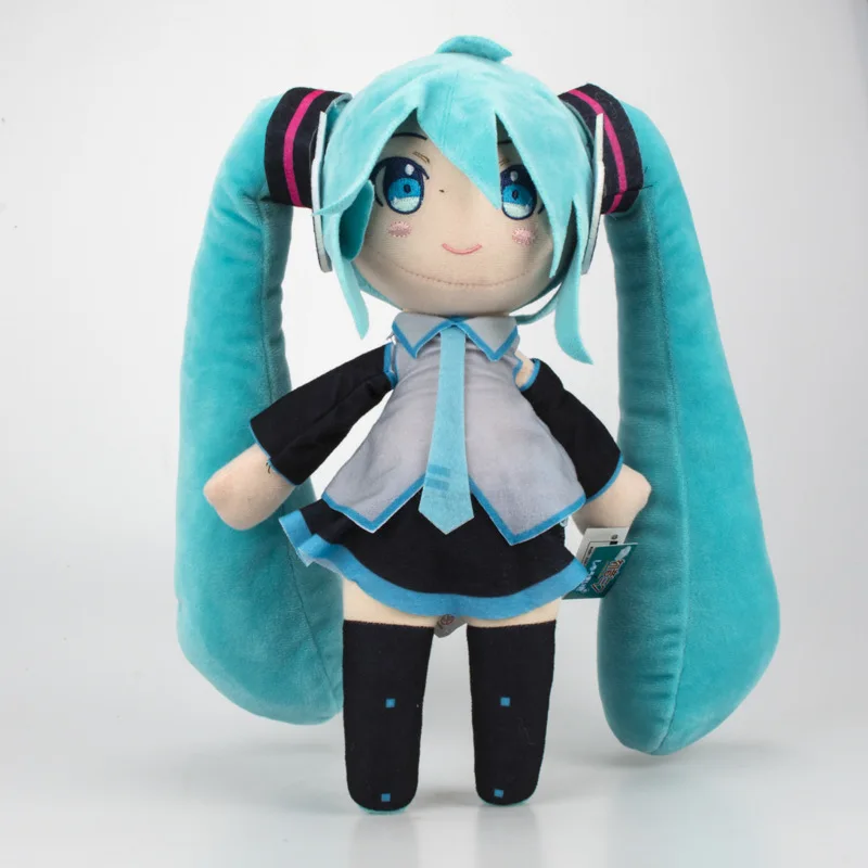 

33cm Bandai Traditional Hatsune Miku Animation Plush Doll Girl Gift Room Decoration Pillow Creative Gifts