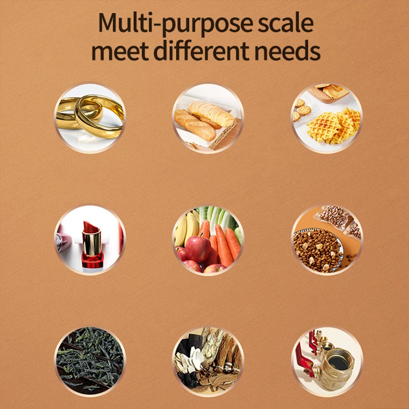 Кухонные весы с точностью до 3 кг/10 кг цифровой светодиодный экран из белой