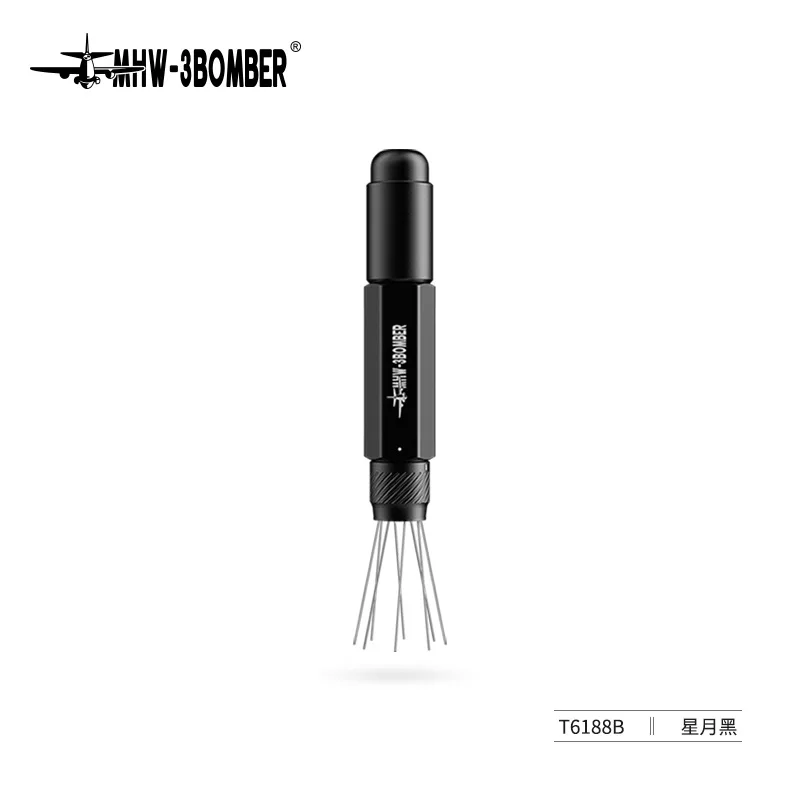 

Инструмент для раздачи эспрессо MHW-BOMBER WDT с 8 иглами