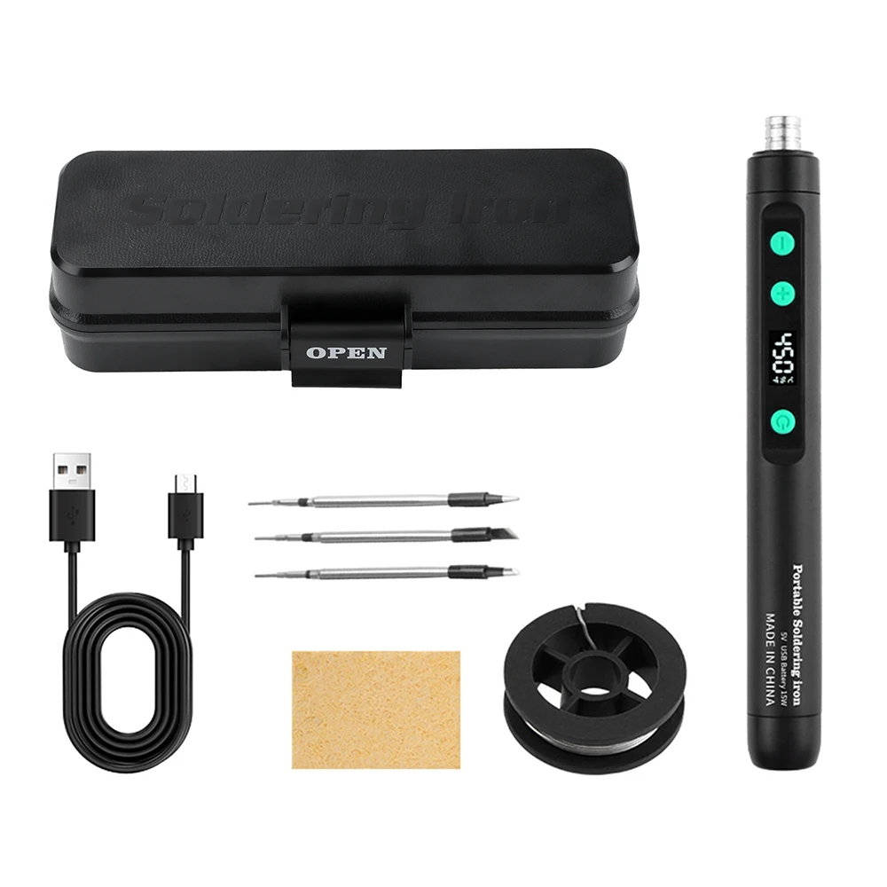 

Aideepen Беспроводной USB-паяльник 15 Вт