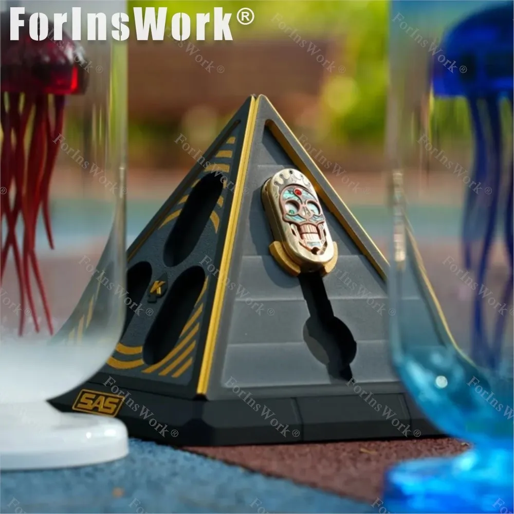 SAS EDC Starsgear Art Studio Латунь Дамасский Непоседа Металлическая шестерня Непоседа Офисный стол Гаджеты Игрушка для взрослых (art.: 3920cdbbb9a0f) - 3920cdbbb9a0f