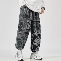 2021 mens harem pants new fashion jogger sweatpants korean man loose trousers funny streetwear male casual pants 5xl