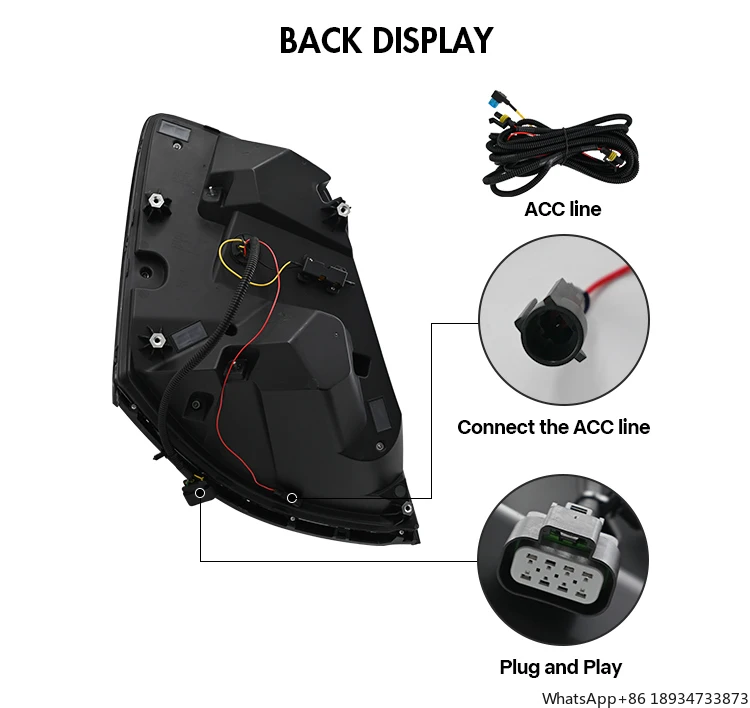 Высококачественные фары для Volvo VNL VNM 2004-2018 VN 2004-2015 VNX 2015-2018 в сборе с