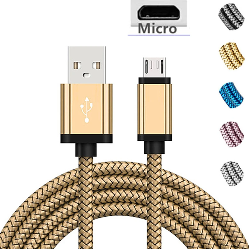

Original USB Charger for samsung A7 2018 Micro USB FAST Charging Cable Galaxy A5/A7 J3 j5 j7 2016 2M 3M Long Phone Charger Cord