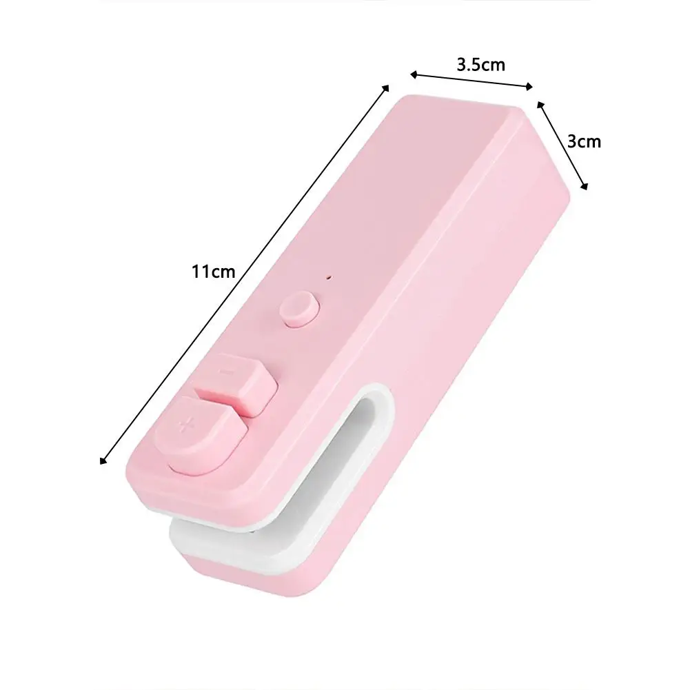 

Portable Mini Heat Sealing Machine Usb Rechargeable Professional Food Storage Sealer Kitchen Storage Bag Clips Wholesale