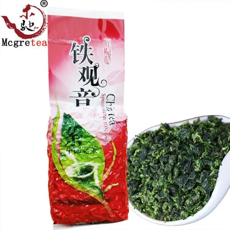 

Chinese Anxi Tie-kuan-yin Tea 1725 Fresh Natural Organic Aaaa Tieguanyin Tea Oolong Tea for Weight Lose tea250g/500g No Teapot
