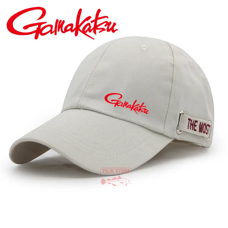 

New Gamakatsu Fishing Hat UV Protection Adjustable Breathable Sun Hat Outdoor Sun Protection Sun Hat Men Fishing Baseball Cap