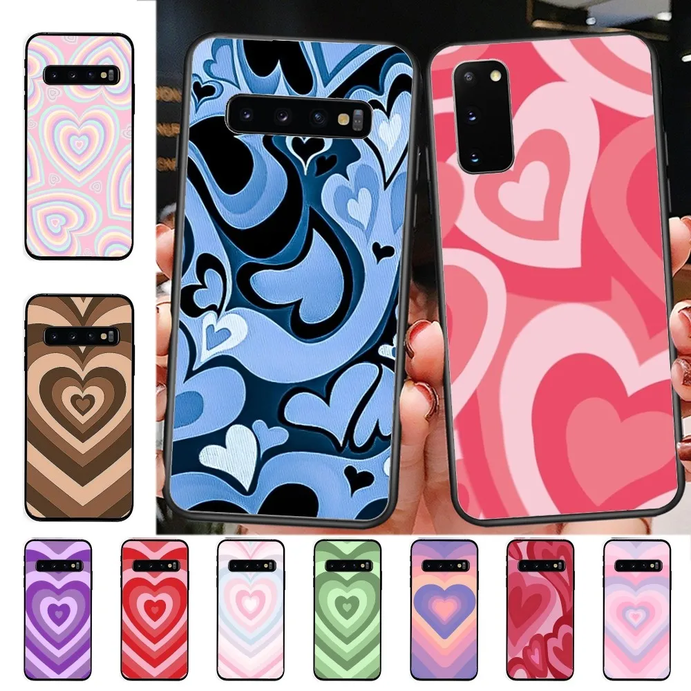 

Love Heart Phone Case For Samsung S 9 10 20 21 22 23 30 23plus lite Ultra FE S10lite Fundas
