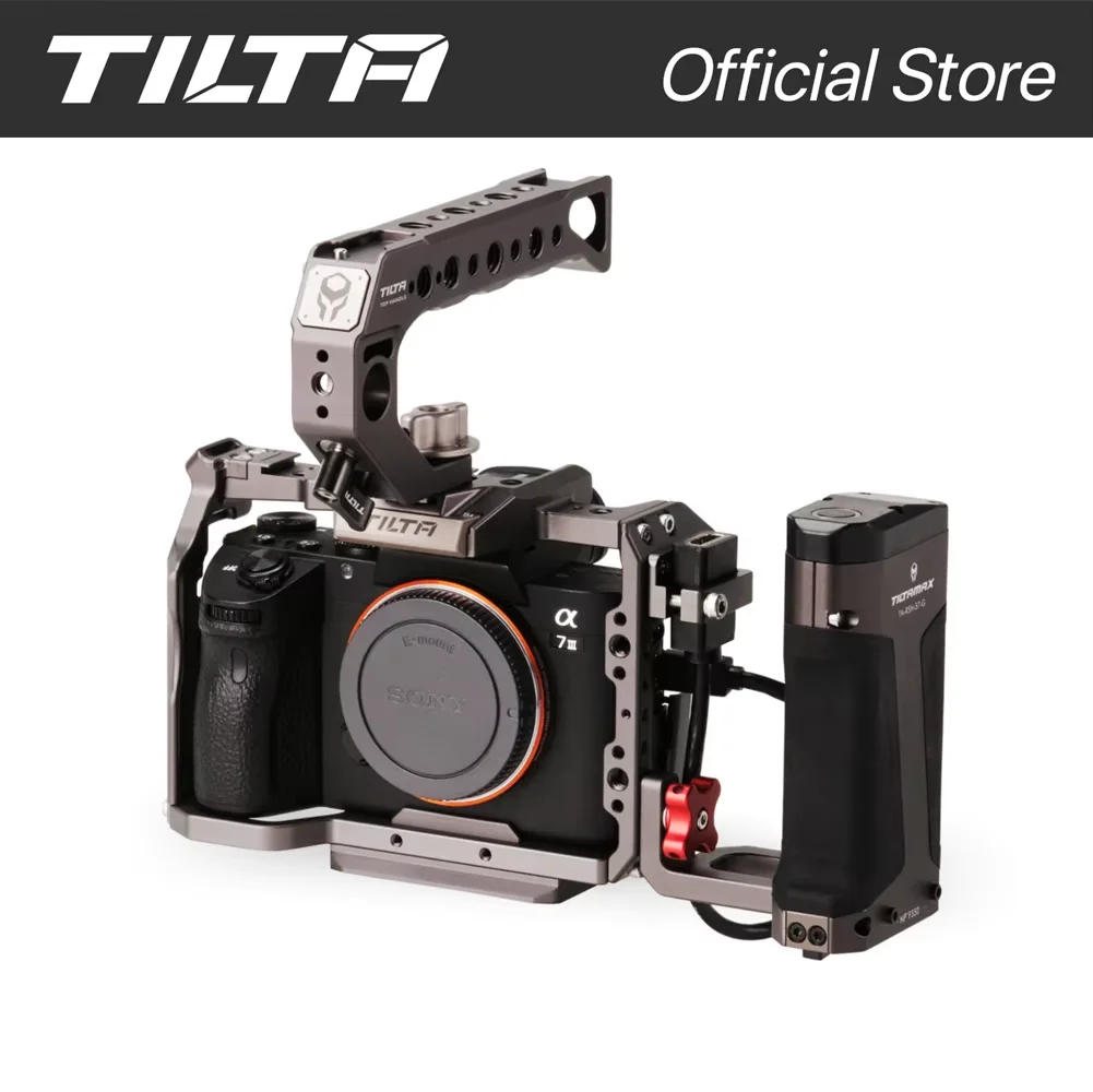 Комплект Tilta A7 A9 Full Cage Rig iii TA-T17-A-G для Sony A73 A7M3 A7R3 A7M2 A7R2 A7S2 Ручка опорной пластины