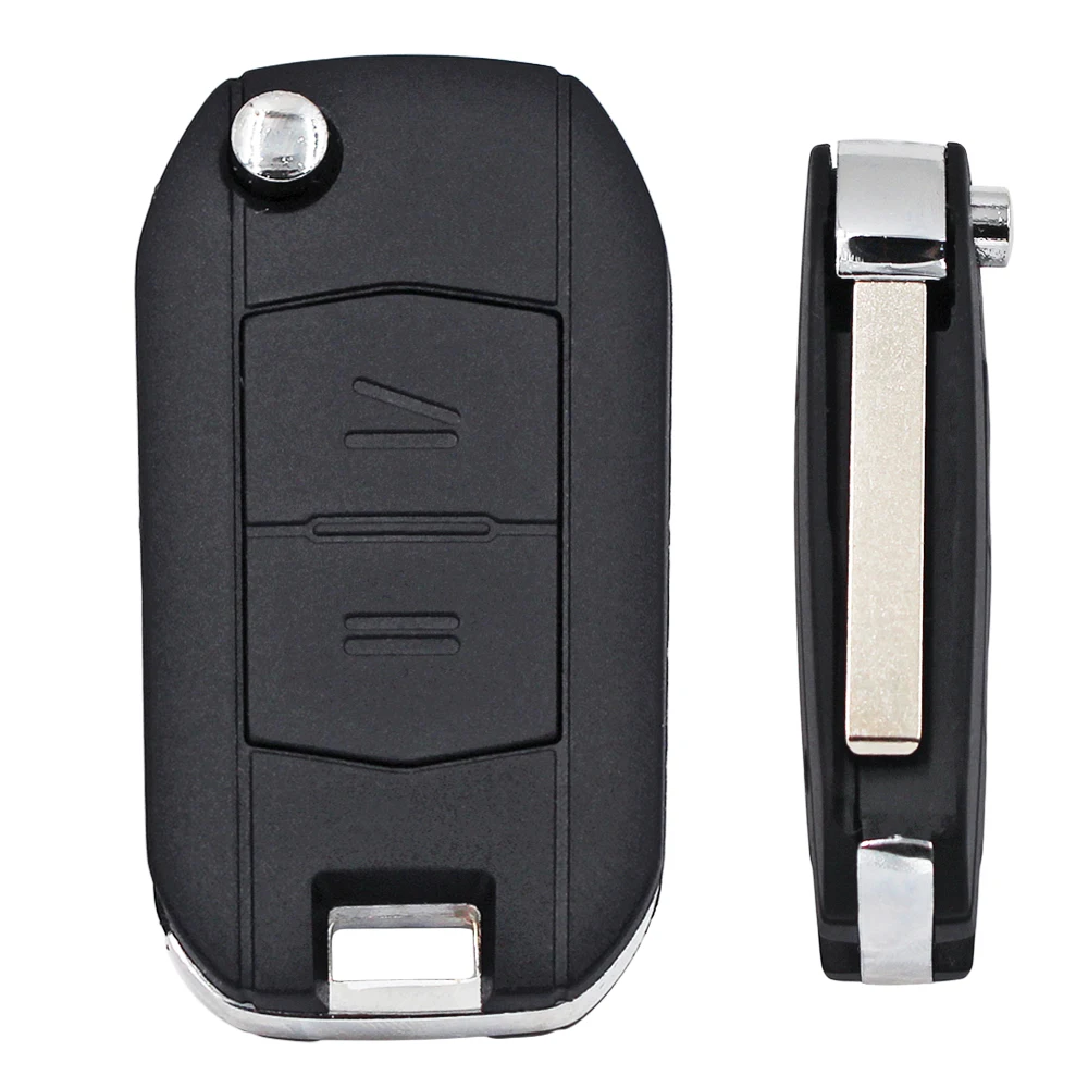 Обновленный чехол с двумя кнопками для выкидного ключа OPEL VAUXHALL CORSA C MERIVA COMBO REMOTE FOB