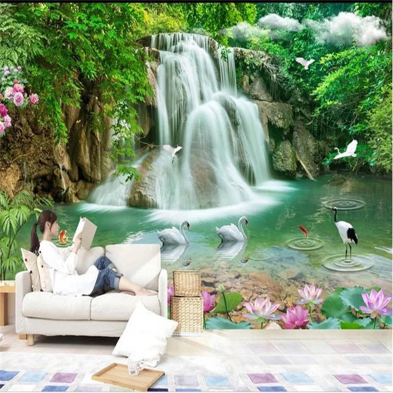 

2022 Photo Wallpaper Home Improvement Living Room Bedroom Kitchen Kid room Wall Sticker Wallpaper Custom