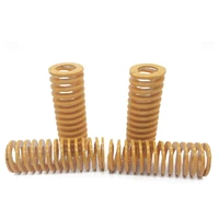 1pcs outer diameter 30mm inner diameter 15mm yellow long light load stamping compression mould die spring length 30 300mm