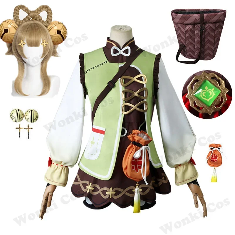 Игровой костюм для косплея аниме яояо полный комплект с париком и рюкзаком