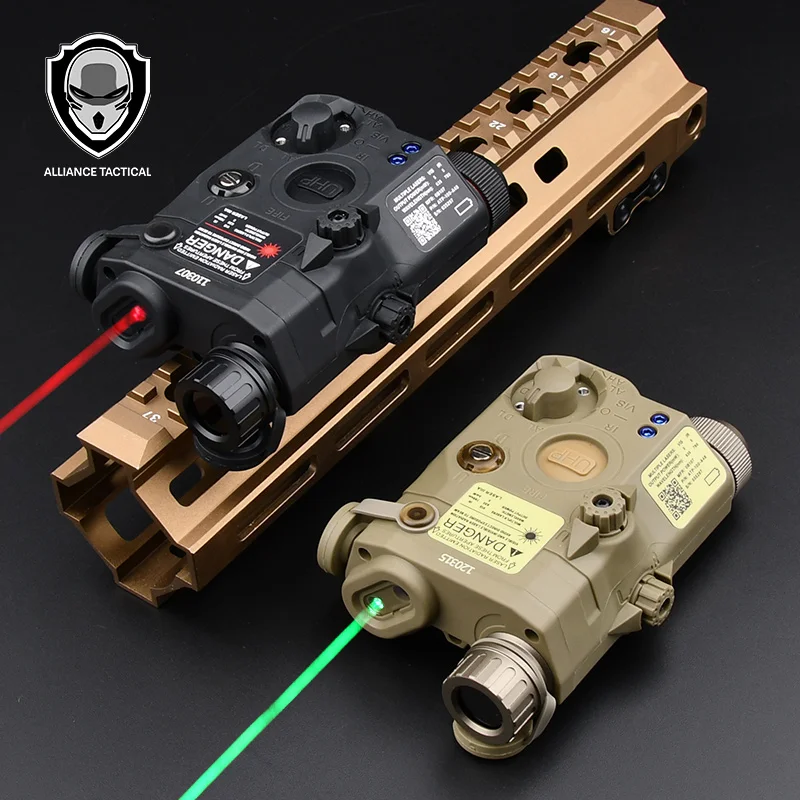 

Tatical Airsoft Red Green Dot Dual Beam Laser UHP PEQ-15 AN Sight No Light IR Fit 20mm Picatinny Rail Weapon Hunting Indicator