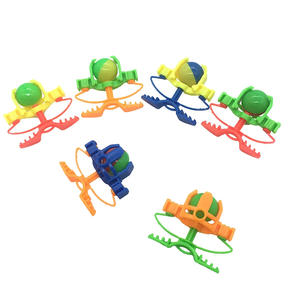 

20PCS Plastic Hoodle Launcher Toy Catapult Ball Outdoor Activities Toy Set for Kids Chldren Boys