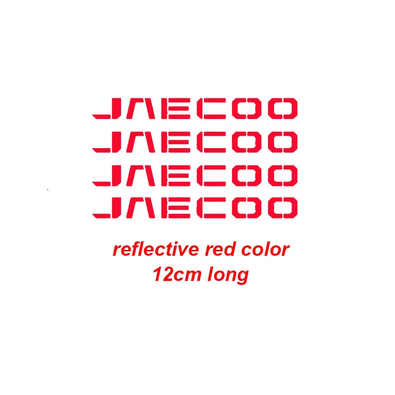 

4 шт. светоотражающая наклейка на кузов автомобиля виниловая для Chery Jaecoo J7 J8 7 автоаксессуары