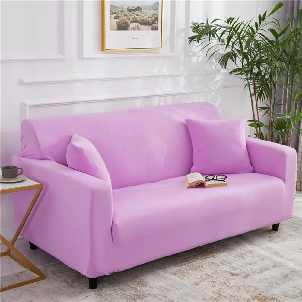 

Stretch Sofa Slipcover Soft Comfortable Skin Friendly Anti Wrinkle Couch Cover Washable Furniture Protector