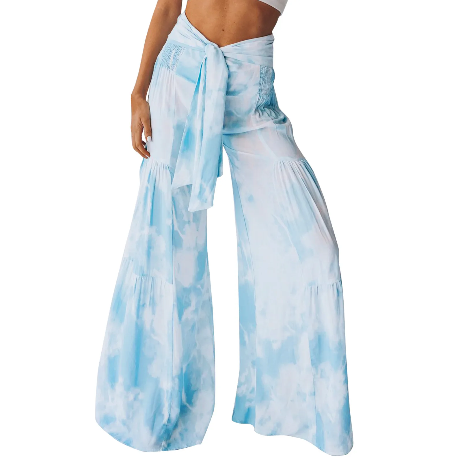 

Solid Button Elastic High Waist Slim Women Pocket Pants Color Pants