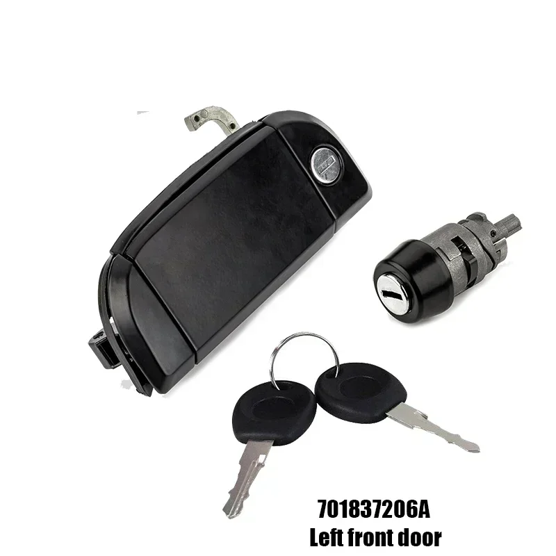 1 пара передняя дверь левая и правая ручки Замок зажигания для Φ T4 1990-2004 701837206 701837205