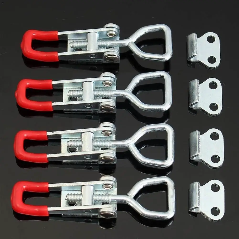 

GH-4001-SS Toggle Clamp Adjustable Stainless Steel Door Bolt Type Fixture Quick Clamp For Doors Household Appliances Hand T F7N3