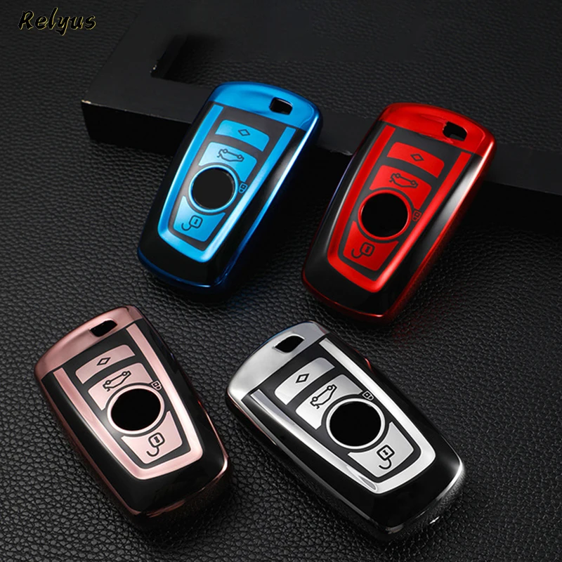 

TPU Car Remote Key Case Cover Fob for BMW 1 3 5 7 Series X1 X3 X4 X5 F10 F15 F16 F20 F30 F18 F25 M3 M4 E34 E36 Protector Shell