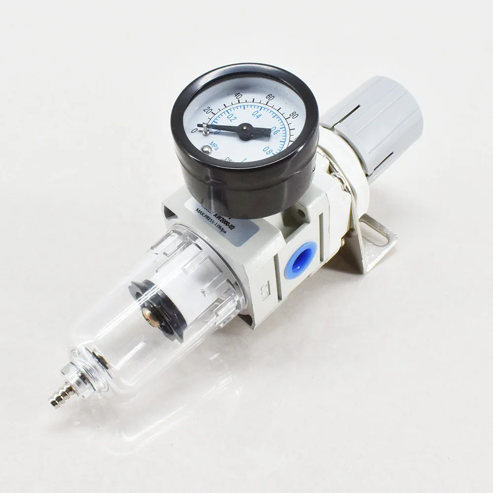 Пневматический блок обработки источника Размер порта 1/4 воздушный компрессор