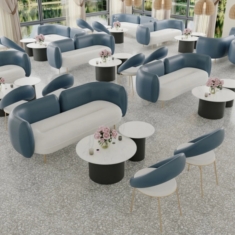 Интернет-известные кофейни бары офисы магазины молочного чая диваны столы и