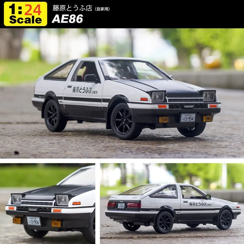 

Масштаб 1:24 Оригинал D AE86 металлическая литая Игрушечная машина из сплава модель грузовика для мальчиков детская Игрушечная модель автомобили хобби Коллекция
