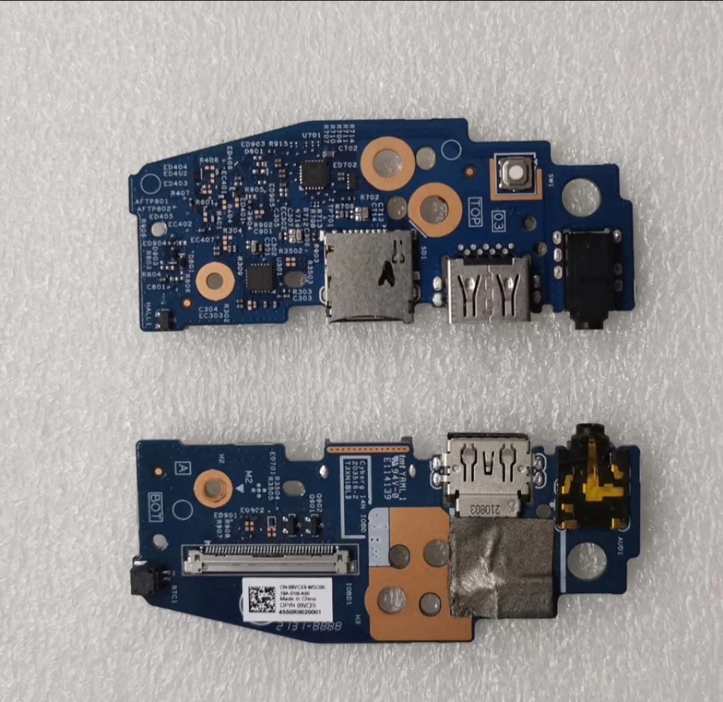 

USB аудио плата с кнопкой питания для Dell inspiron 5410