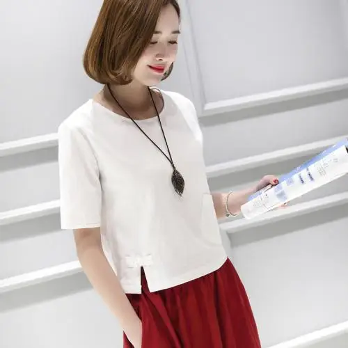 

2020 Women Mint Short Sleeve Shirt Top Garment