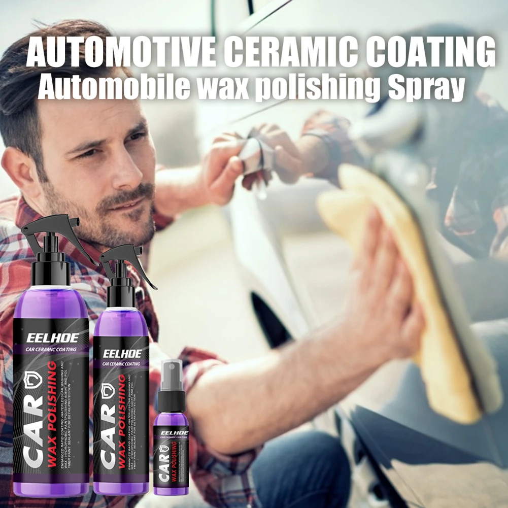 

Car Wax Cleaning Polishing Spray Decontamination Coating Agent Wax Cleaner Paint Scratch Repair Sprays for Boats Motorcycles RVs