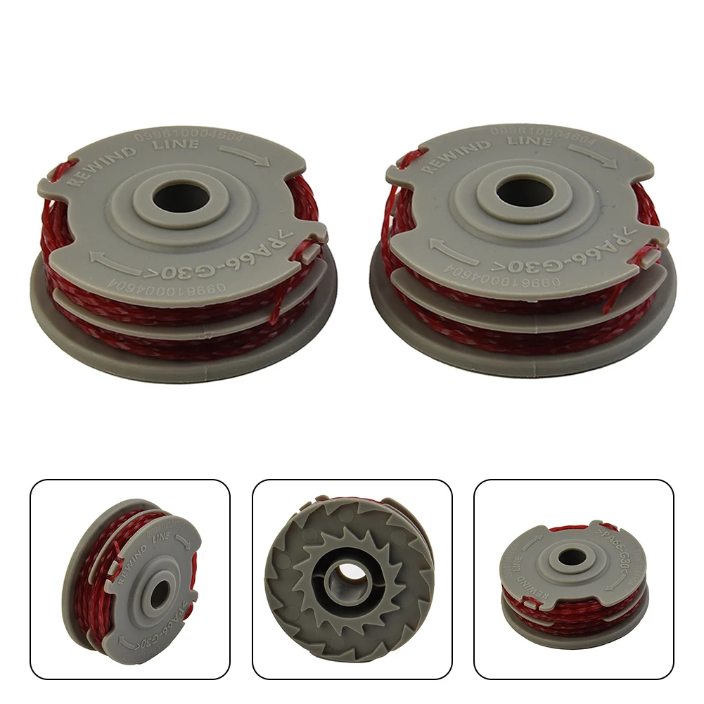 

2pcs Line Spools For Flymo Speedi-Trim STXT25 (9669790-01) Trimmer Spool & Line Replacement Garden Power Tools Accessories