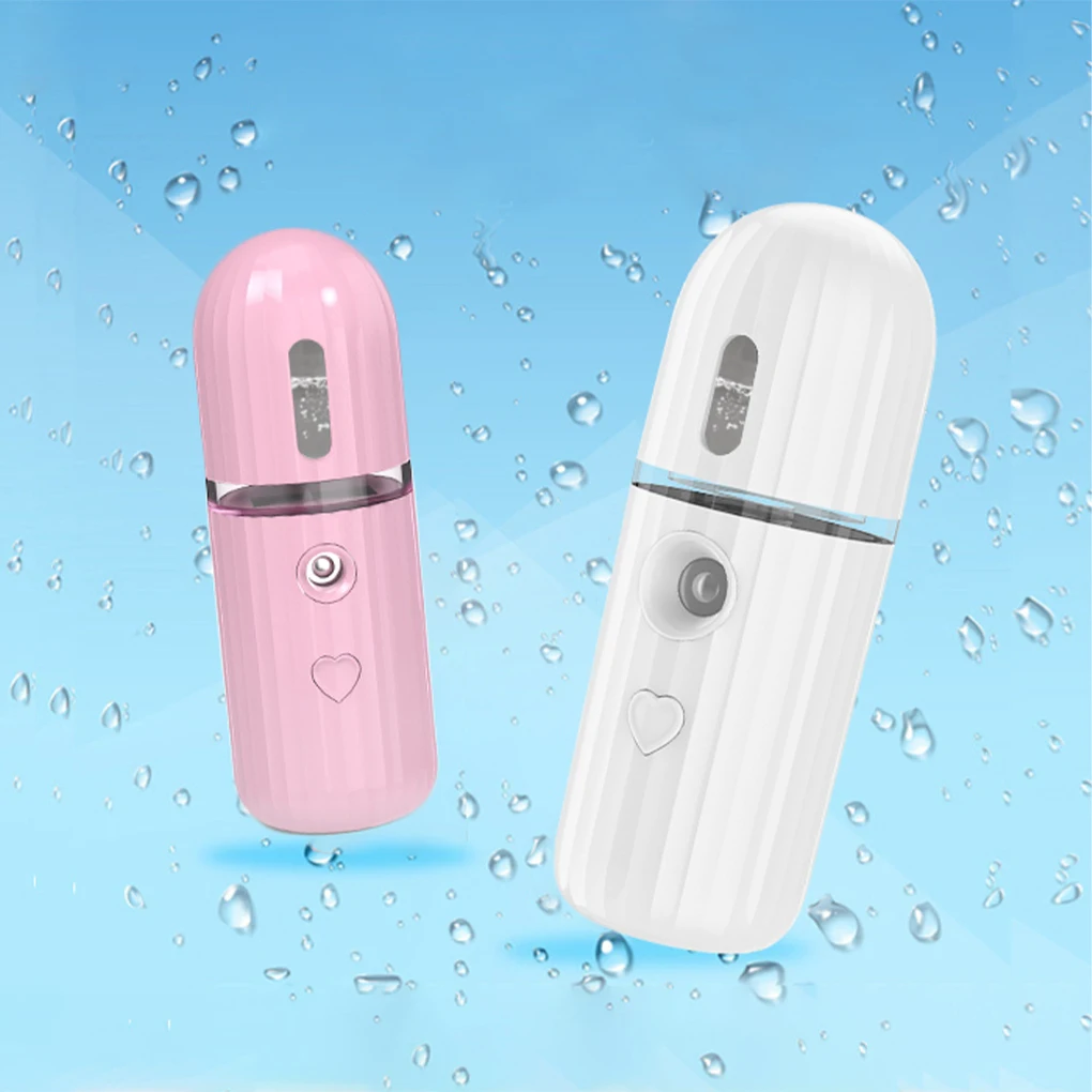 

Water Mist Sprayer USB Handheld Atomizer 30ml Moisturizing Portable Steamer Skin Care Beauty Instrument Dropship