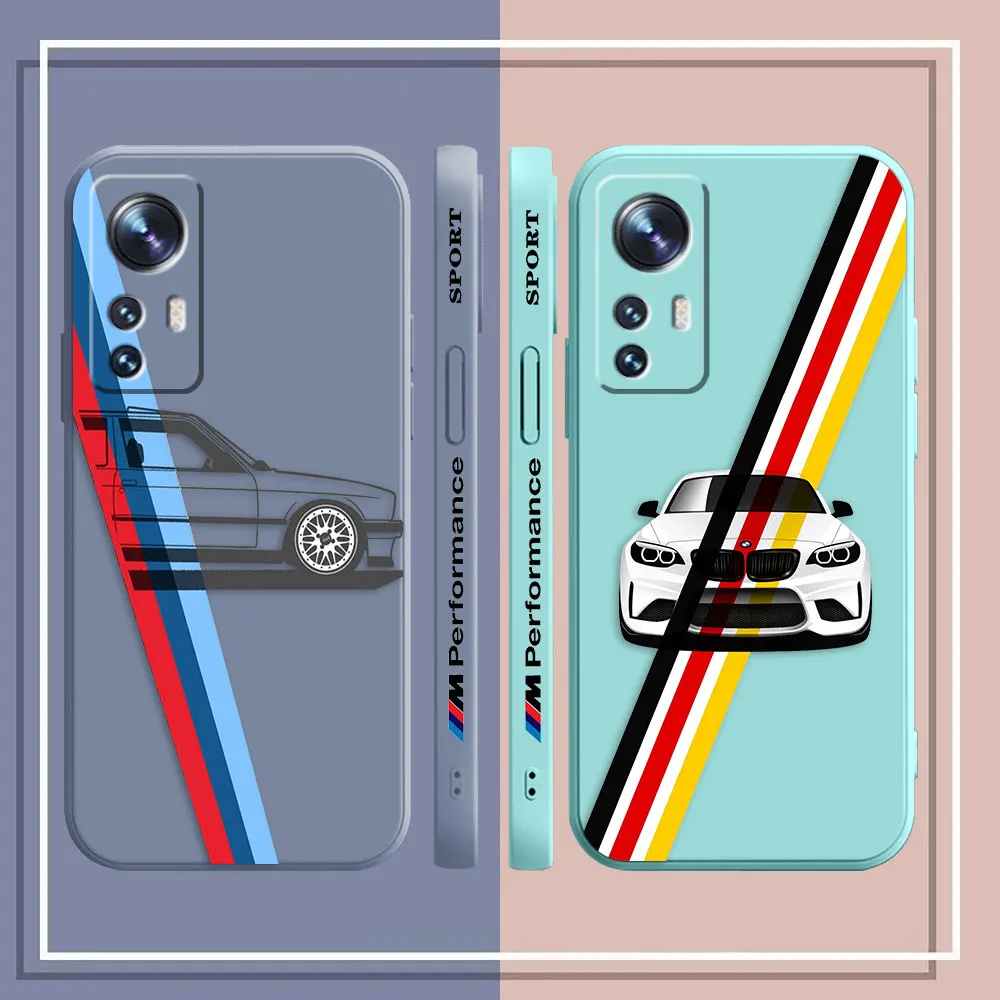 Phone Case For Xiaomi 13 12 12T 12S 11 11T 10 10S 9 8 Pro Ultra Lite Case Funda Cqoue Shell The Blue Sky And White Clouds B-BMW