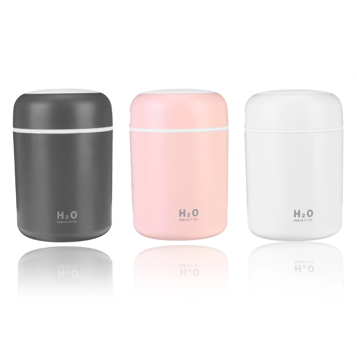 

300ml Portable Humidifier USB Ultrasonic Dazzle Cup Aroma Diffuser Cool Mist Maker Air Humidifier Purifier with Light Timing
