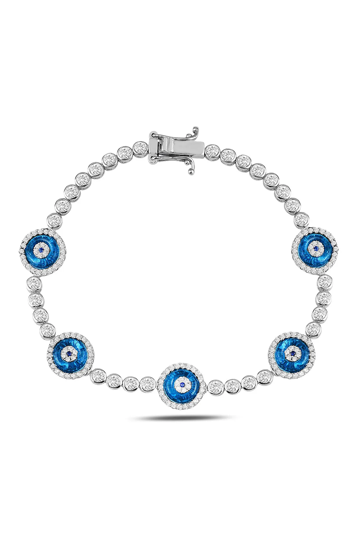 Tennis Bracelet , Evil Eye Bracelet, Tennis Bracelets, Turkish Evileye Bracelet , Evil Eye Silver Bracelet