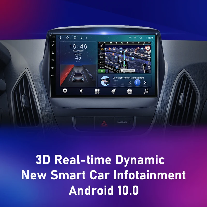 for hyundai tucson 2 lm ix35 2009 2015 android car radio multimedia video player navigation 2din stereo head unit carplay audio free global shipping