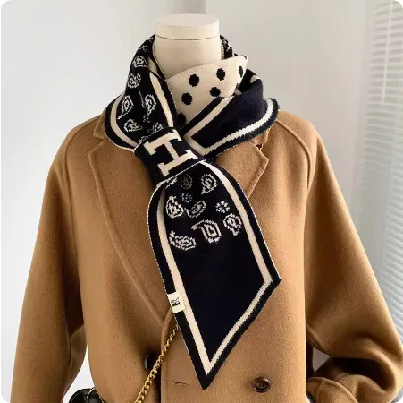 2024 Новый шифоновый сшитый однотонный шарф высококачественные трикотажные