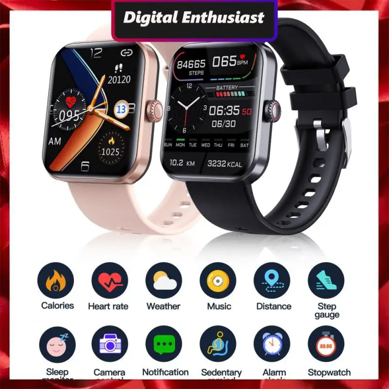 

Waterproof Watch Body Temperature Monitoring Smart Watch New Smartwatch Blood Glucose Sugar Oxygen Pressure Sports Smart Watch