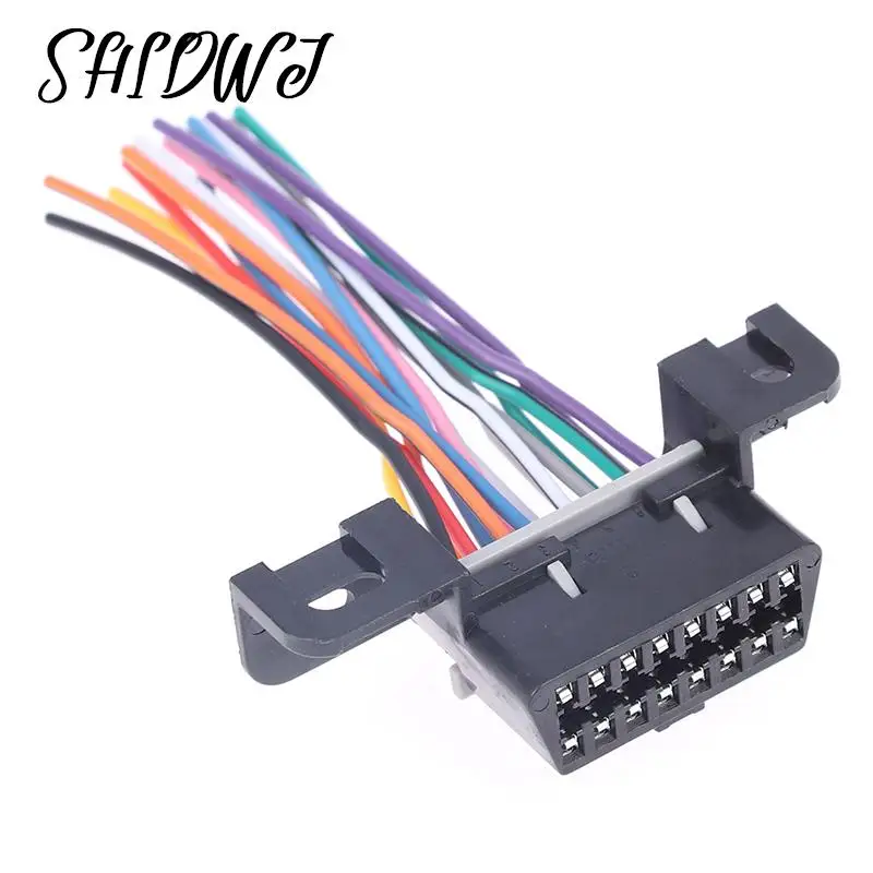 

1Pcs 16 Pin OBD2 Cable Female Extension Connector OBD2 Adapter Cable