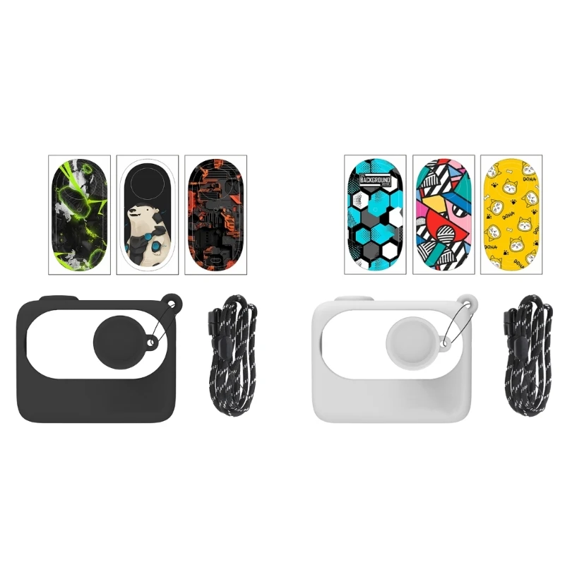 

Lightweight Protective Case Lens Guards for GO 3 Camera Essential Accessories HXBE